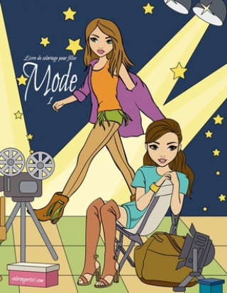 Kniha Livre de coloriage pour filles Mode 1 Nick Snels