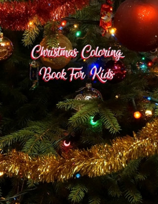 Książka Christmas Coloring Book For Kids Nice Books Press