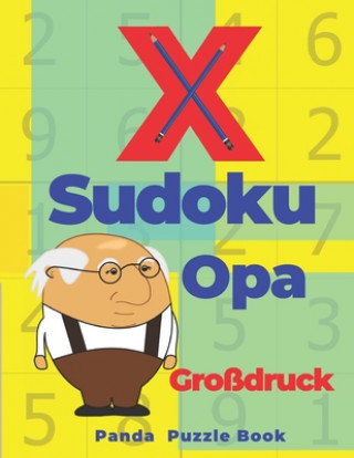 Kniha X Sudoku Opa Großdruck: Sudoku Irregular - Rätselbuch In Großdruck Panda Puzzle Book