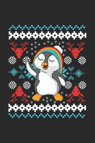 Kniha Ugly Christmas Penguin: 120 Pages I 6x9 I Graph Paper 4x4 Funny Notebooks