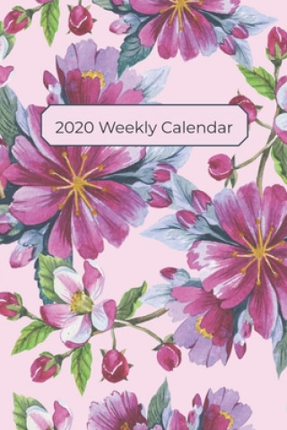 Kniha 2020 Weekly Calendar: Watercolor Apple Blossoms Andante Press