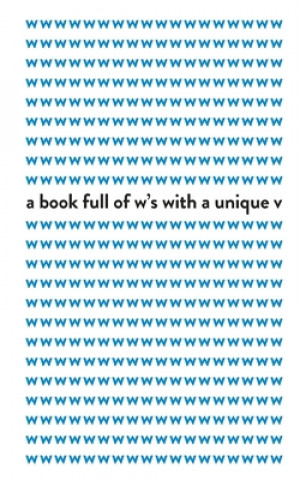 Книга A book full of w's with a unique v Eye Bleeding Books