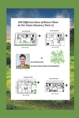Book 100 Different Sizes of House Plans As Per Vastu Shastra A. S. Sethu Pathi