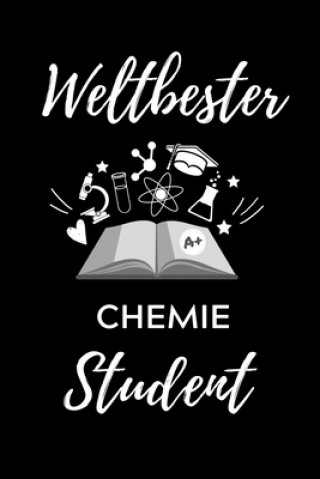 Carte Weltbester Chemie Student: A5 Geschenkbuch KARIERT für Chemie Fans - Geschenk fuer Studenten - zum Schulabschluss - Semesterstart - bestandene Pr Chemie Student