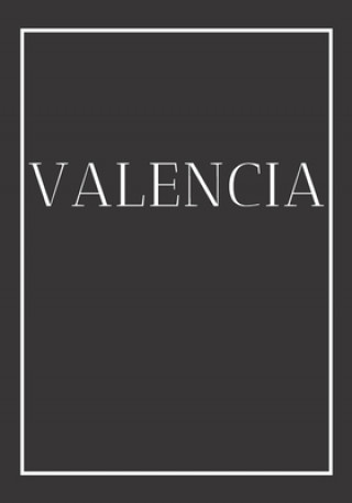 Książka Valencia: A decorative book for coffee tables, end tables, bookshelves and interior design styling: Stack Spain city books to ad Contemporary Interior Design