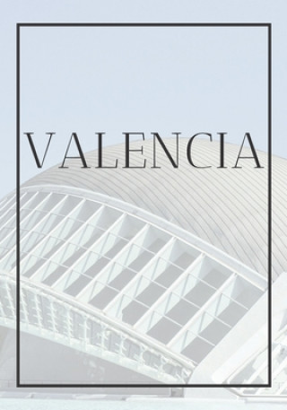 Książka Valencia: A decorative book for coffee tables, end tables, bookshelves and interior design styling: Stack Spain city books to ad Contemporary Interior Design