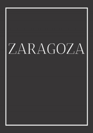 Kniha Zaragoza: A decorative book for coffee tables, end tables, bookshelves and interior design styling: Stack Spain city books to ad Contemporary Interior Design