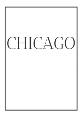 Carte Chicago: A decorative book for coffee tables, end tables, bookshelves and interior design styling: Stack America city books to Contemporary Interior Design