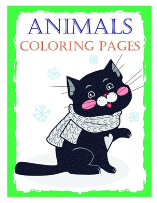 Buch Animals coloring pages: Cute Christmas Animals and Funny Activity for Kids J. K. Mimo