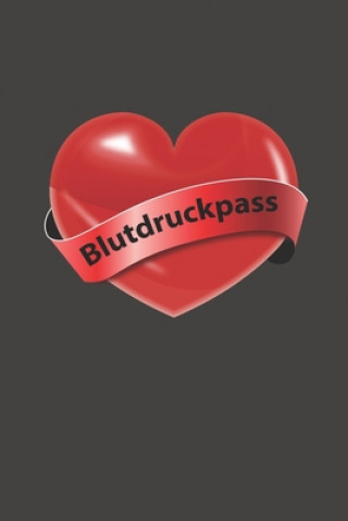 Libro Blutdruckpass: Platz für 2000 Messungen - ca. DIN A5 - unkompliziert, übersichtlich, klein und handlich - Blutdrucktagebuch zum Ausfü Gesundheits Bucher