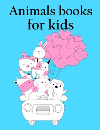 Carte Animals books for kids: Coloring Pages with Funny Animals, Adorable and Hilarious Scenes from variety pets J. K. Mimo