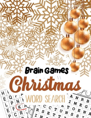 Kniha Brain Game Christmas Word Search: Word Search Puzzle book Christmas, Exercise Your Brain Activity Book, Cleverly Hidden Word Searches for Adults, Teen Voloxx Studio