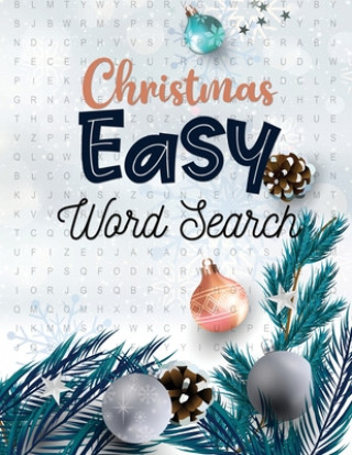 Könyv Christmas Easy Word Search: 360+ Christmas Word Search Puzzle Large-Print, Exercise Your Brain, Fun and Festive Word Search Puzzles Adult, Christm Voloxx Studio