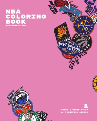 Книга NBA Coloring Book: @thetopballers Francisco Garcia Coronado
