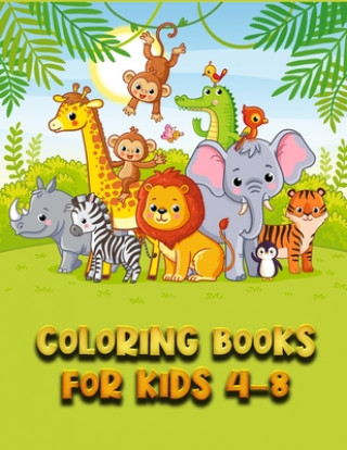 Könyv Coloring Books for Kids 4-8: Awesome 100+ Coloring Animals, Birds, Mandalas, Butterflies, Flowers, Paisley Patterns, Garden Designs, and Amazing Sw Masab Press House