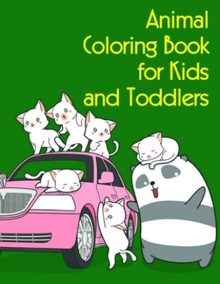 Kniha Animal Coloring Book for Kids and Toddlers: Coloring Pages, Relax Design from Artists for Children and Adults J. K. Mimo