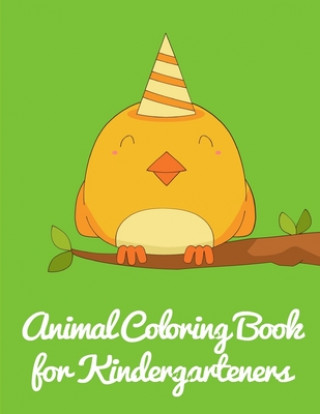 Buch Animal Coloring Book for Kindergarteners: Cute pictures with animal touch and feel book for Early Learning J. K. Mimo