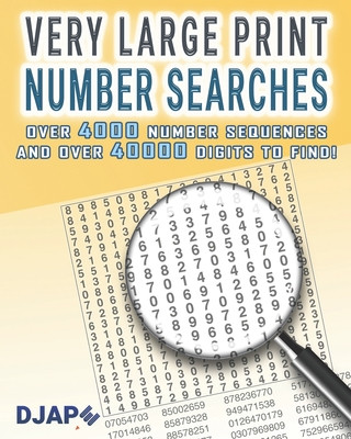 Buch Very Large Print Number Searches Djape