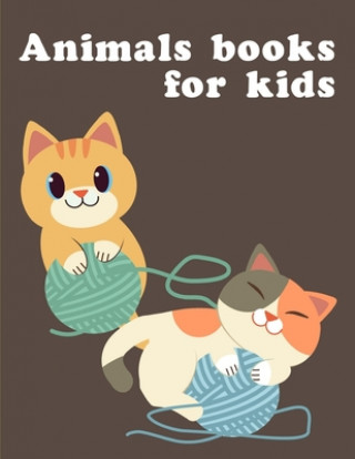 Carte Animals books for kids: christmas coloring book adult for relaxation J. K. Mimo