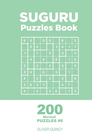 Könyv Suguru - 200 Normal Puzzles 9x9 (Volume 6) Oliver Quincy