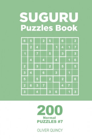 Könyv Suguru - 200 Normal Puzzles 9x9 (Volume 7) Oliver Quincy