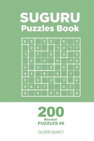Könyv Suguru - 200 Normal Puzzles 9x9 (Volume 8) Oliver Quincy