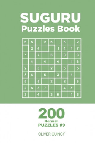 Könyv Suguru - 200 Normal Puzzles 9x9 (Volume 9) Oliver Quincy