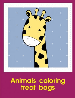 Knjiga Animals coloring treat bags: Christmas Coloring Book for Children, Preschool, Kindergarten age 3-5 J. K. Mimo