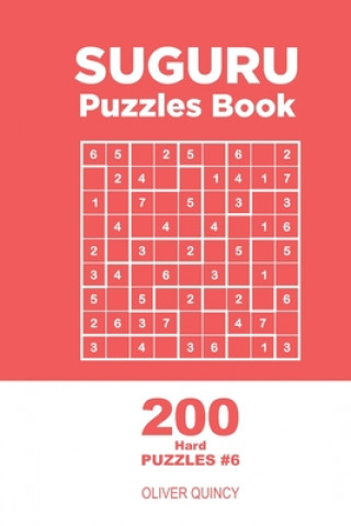 Kniha Suguru - 200 Hard Puzzles 9x9 (Volume 6) Oliver Quincy