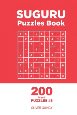 Kniha Suguru - 200 Hard Puzzles 9x9 (Volume 8) Oliver Quincy