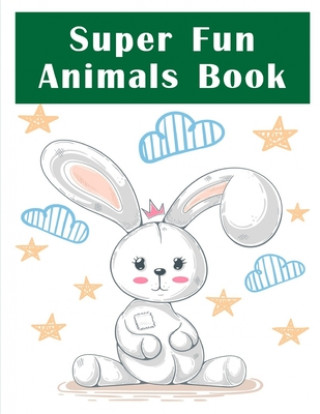 Kniha Super Fun Animals Book: Creative haven christmas inspirations coloring book J. K. Mimo