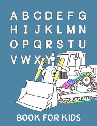 Kniha Book for kids: My first big car activity book for kids ages 4-8 -(A-Z ) Handwriting & Number Tracing & The maze game & Coloring page Nicenurse Book