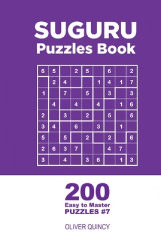 Kniha Suguru - 200 Easy to Master Puzzles 9x9 (Volume 7) Oliver Quincy