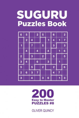 Kniha Suguru - 200 Easy to Master Puzzles 9x9 (Volume 8) Oliver Quincy