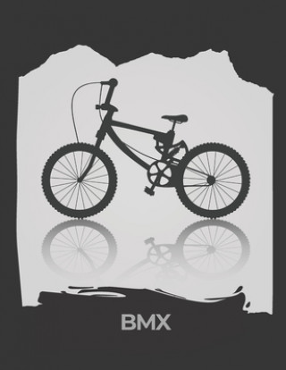 Kniha BMX: cahier de note ligné noir et blanc Cahiers Sports Extremes