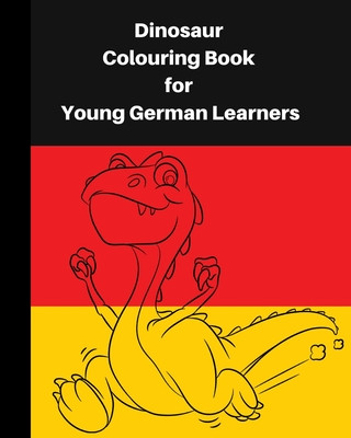 Książka Dinosaur Colouring Book for Young German learners Angelika Davey