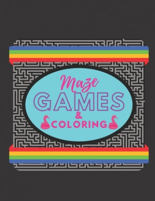 Książka Maze Games & Coloring Herdappy Journals