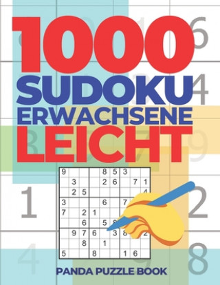 Kniha 1000 Sudoku Erwachsene Leicht: Logikspiele Für Erwachsene Panda Puzzle Book