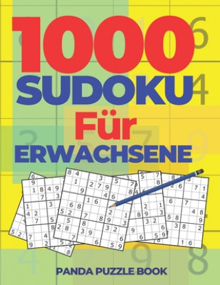 Kniha 1000 Sudoku Für Erwachsene: Logikspiele Für Erwachsene Panda Puzzle Book