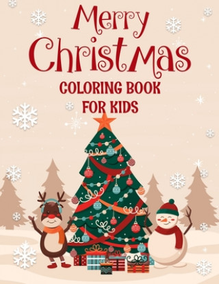 Kniha Merry christmas coloring book for kids.: Fun Children's Christmas Gift or Present for kids.Christmas Activity Book Coloring, Matching, Mazes, Drawing, Blue Moon Press House