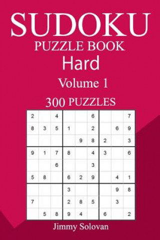 Książka 300 Hard Sudoku Puzzle Book Jimmy Solovan