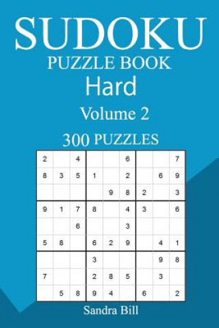 Carte 300 Hard Sudoku Puzzle Book Sandra Bill