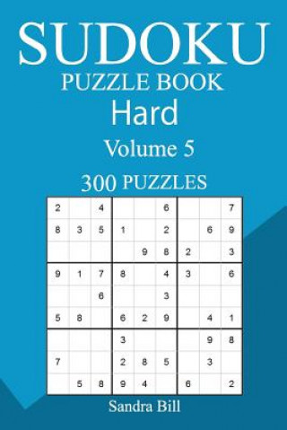 Carte 300 Hard Sudoku Puzzle Book Sandra Bill