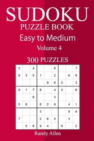 Könyv 300 Easy to Medium Sudoku Puzzle Book Randy Allen