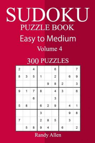 Könyv 300 Easy to Medium Sudoku Puzzle Book Randy Allen