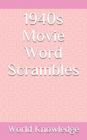 Könyv 1940s Movie Word Scrambles World Knowledge