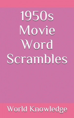 Książka 1950s Movie Word Scrambles World Knowledge