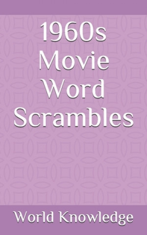 Knjiga 1960s Movie Word Scrambles World Knowledge