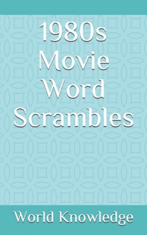 Könyv 1980s Movie Word Scrambles World Knowledge