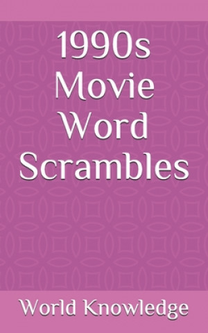 Kniha 1990s Movie Word Scrambles World Knowledge